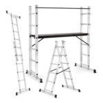 Drabina aluminiowa wielofunkcyjna HIGHER ML1106