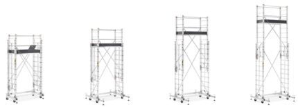 Rusztowanie aluminiowe HIGHER 2×15 wynajem
