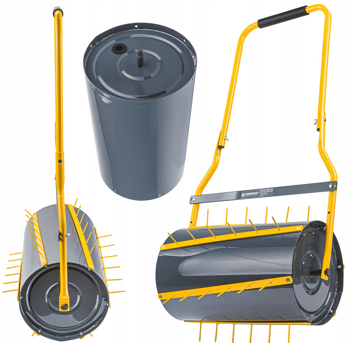 POWERMAT Walec ogrodowy + aerator 50cm Walec ogrodowy + aerator 50 cm POWERMAT - obrazek 1